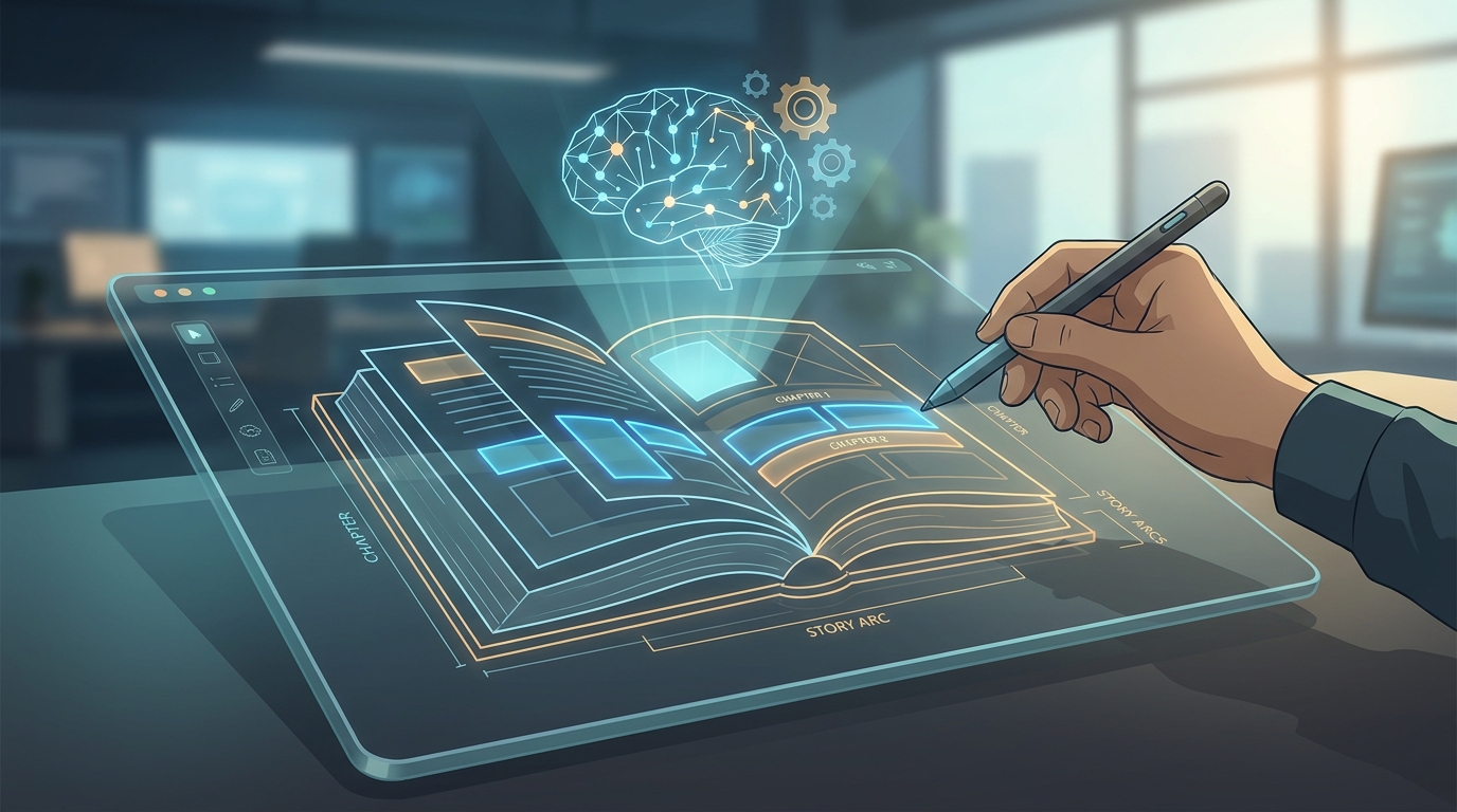 The Architect's Blueprint: Structuring Your Novel with NovelWithAI's Chapter and Arc Tools